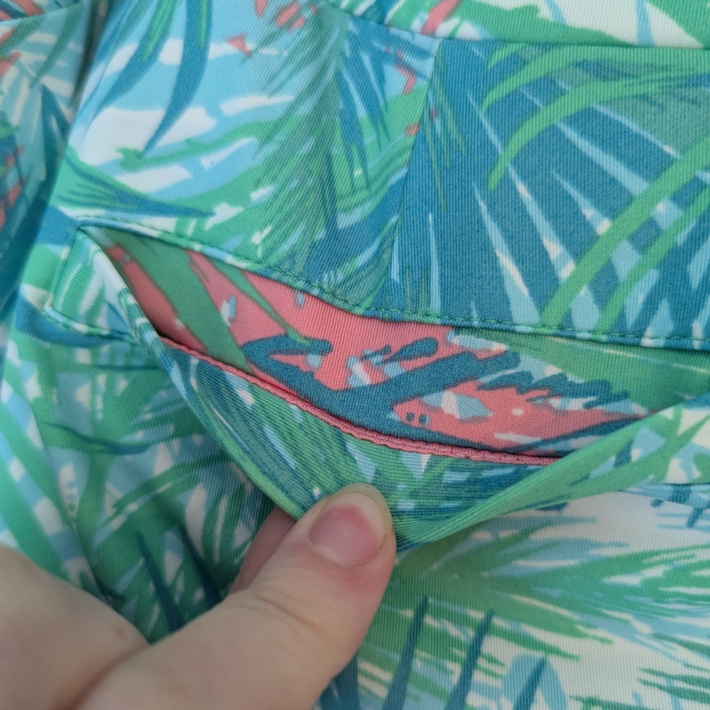 Ruby Rd. Tropical Print Golf / Tennis Mini Skort - XLP - Picture 9 of 11